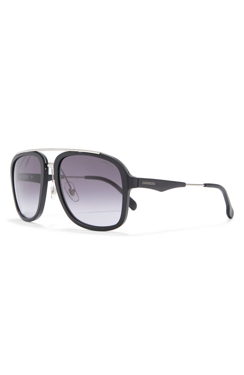 Carrera Eyewear 57mm Navigator Sunglasses, Alternate, color, 