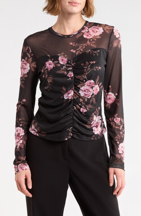 Sweetheart Mesh Top