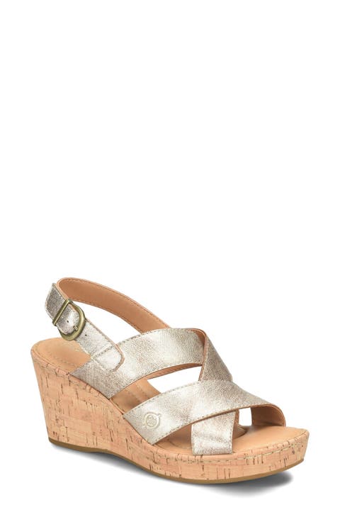 Sami Cork Wedge Sandal (Women)