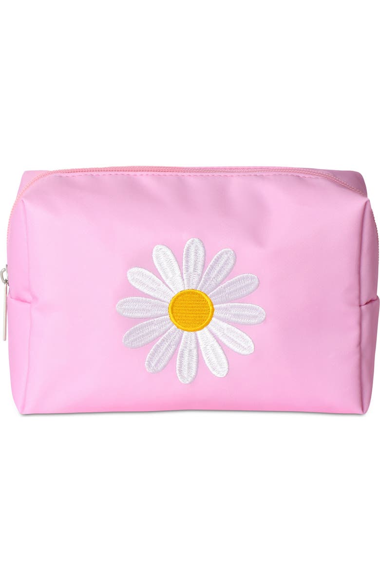 Iscream Kids' Daisy Love 3-Piece Cosmetic Bag Set, Alternate, color,