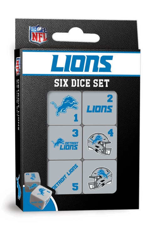 Detroit Lions Dice Set - 19mm