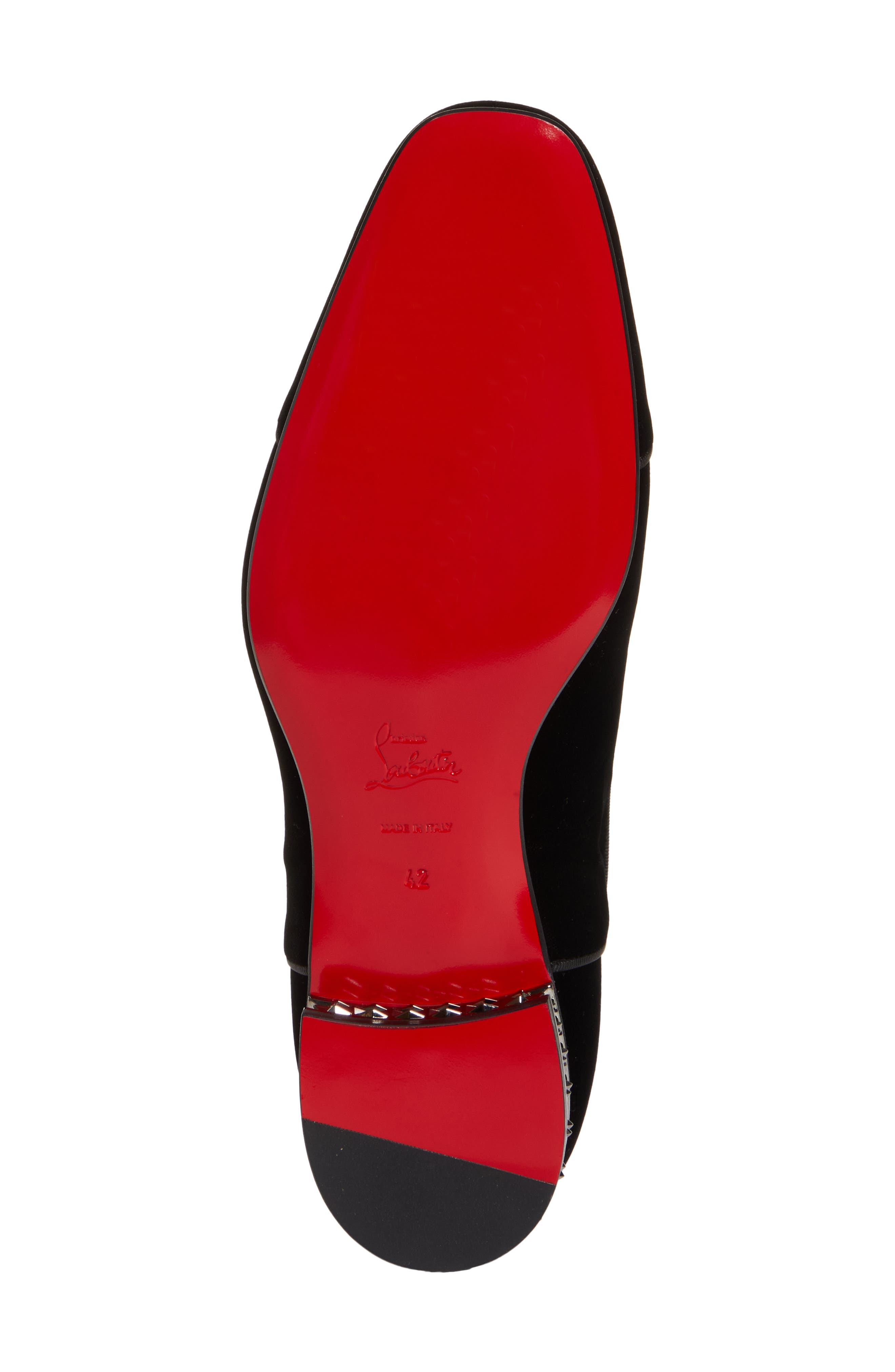 Christian Louboutin Greggyrocks Velvet Oxford, Alternate, color, 