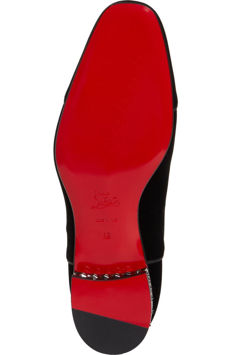 Christian Louboutin Greggyrocks Velvet Oxford, Alternate, color,