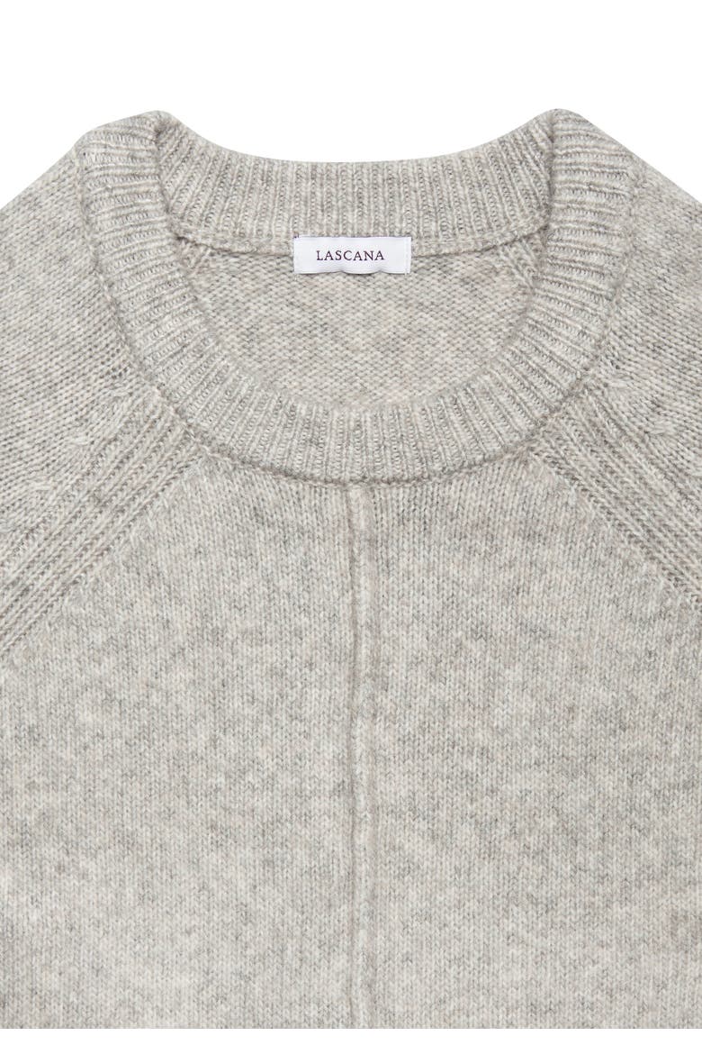 Basic Tunic Sweater, Alternate, color, Grey Heather