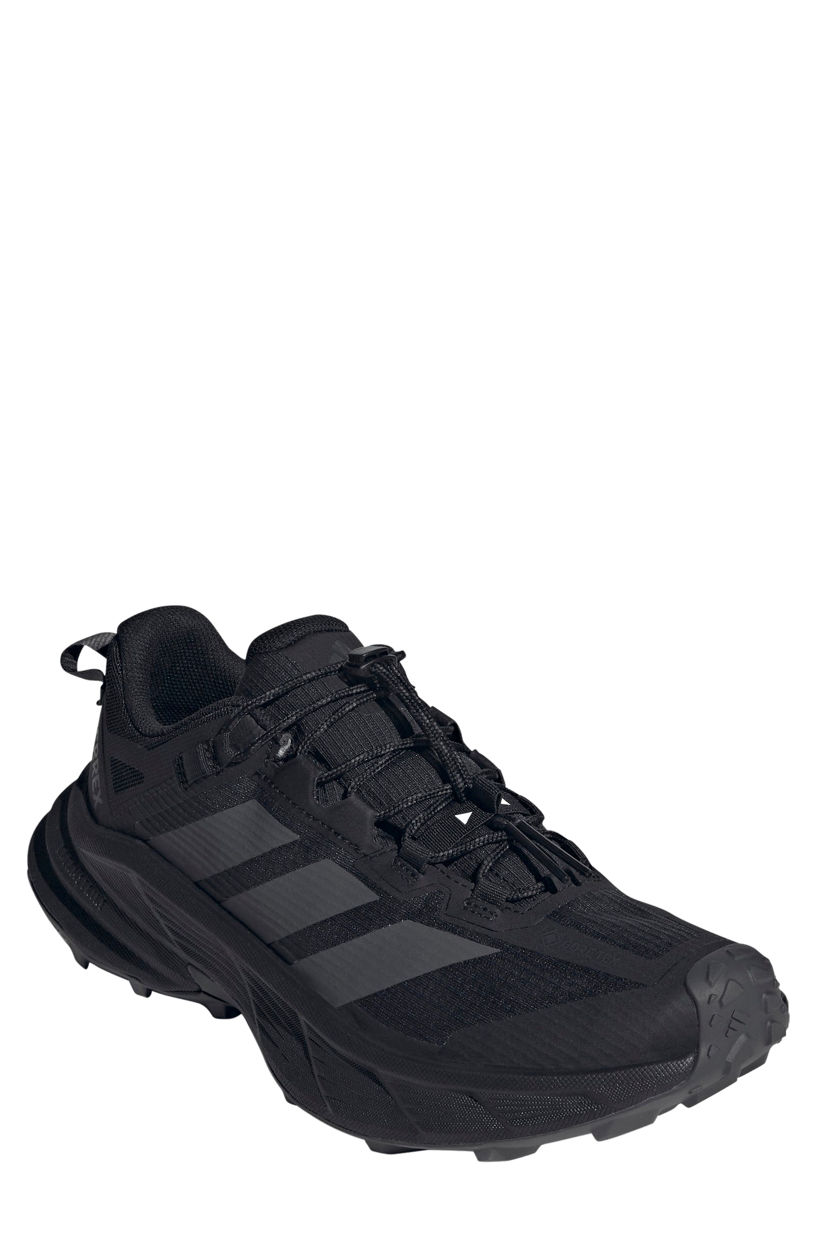 adidas Terrex Freehiker SL Gore-Tex<sup>®</sup> Waterproof Hiking Shoe, Main, color, Core Black/ Grey Six/ Grey Six