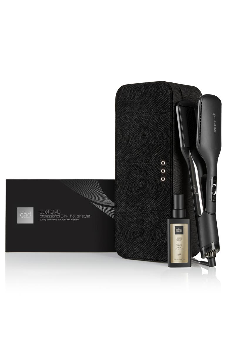 ghd Duet 2-in-1 Hot Air Styler Gift Set (Limited Edition) $484 Value, Main, color, Black