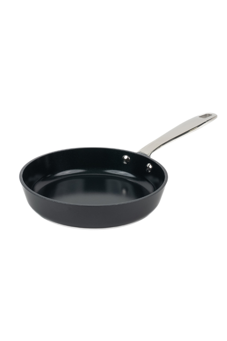 Maestro Ceramic Nonstick Frying Pan, Main, color, Black 8 inch
