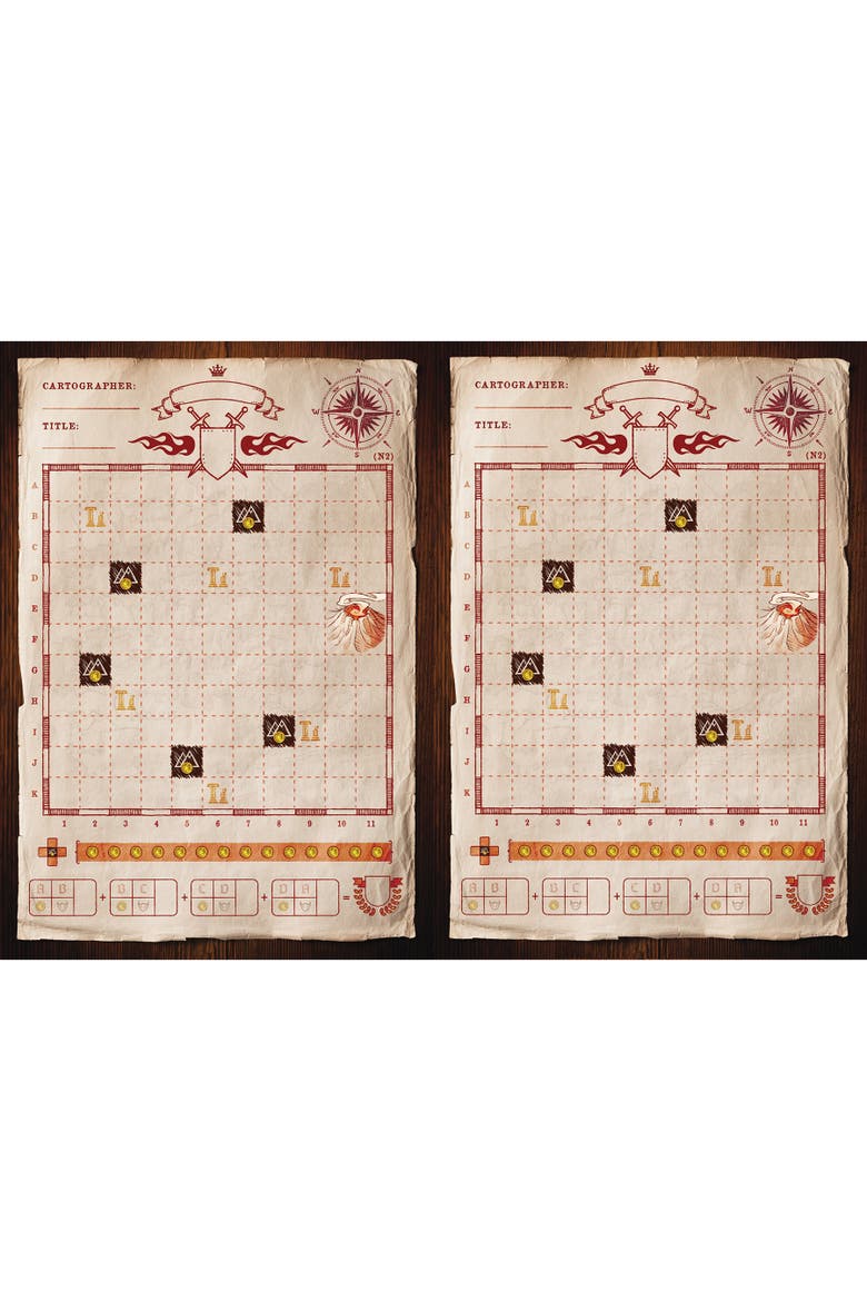 Cartographers Map Pack 1 Nebblis, Alternate, color, Multicolored