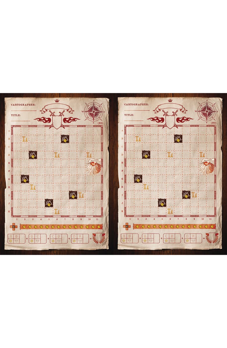 Thunderworks Cartographers Map Pack 1 Nebblis, Alternate, color, Multicolored