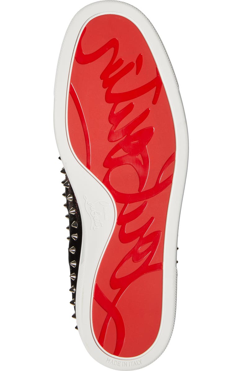 Christian Louboutin Pik Boat Spike Slip-On Sneaker, Alternate, color,