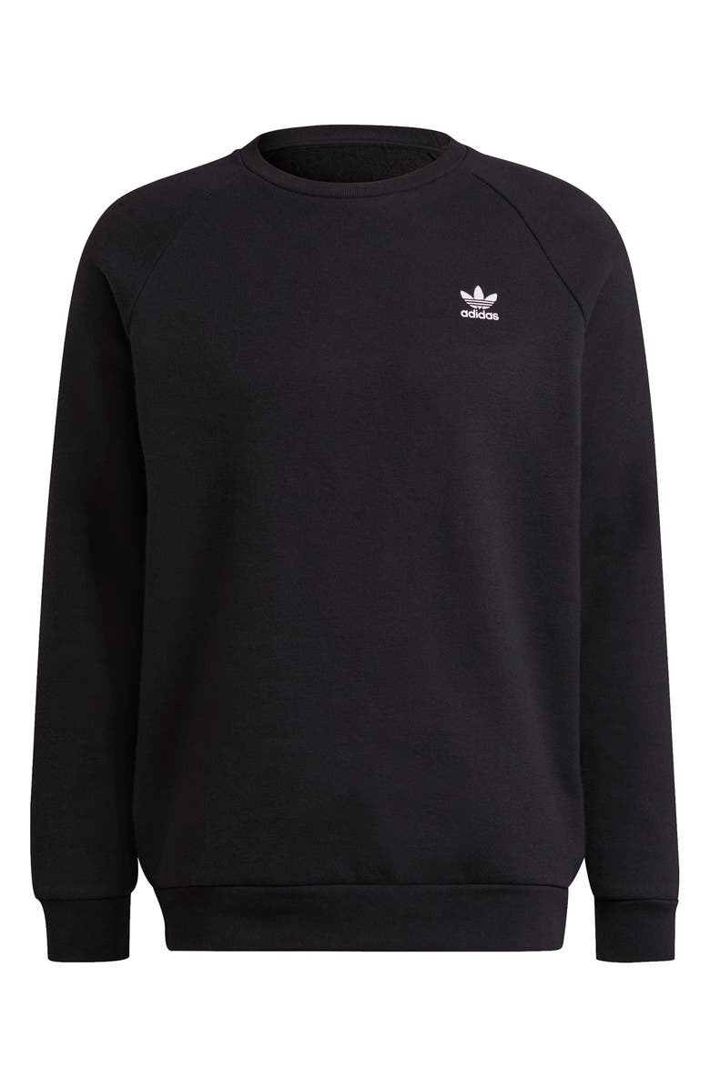 adidas Adicolor Essentials Trefoil Crewneck Sweatshirt, Alternate, color, 