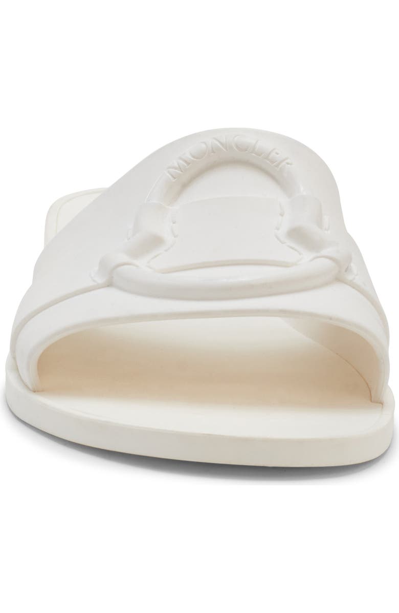 Moncler Mon Slide Sandal, Alternate, color, Gardenia