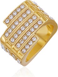 Vince Camuto Crystal Band Ring