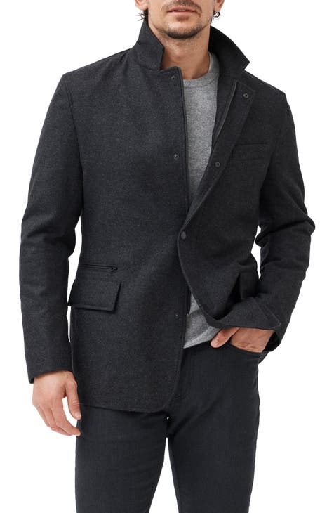 Men s Grey Wool Coats Nordstrom