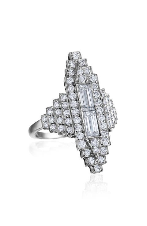 All Diamond Empire Ring