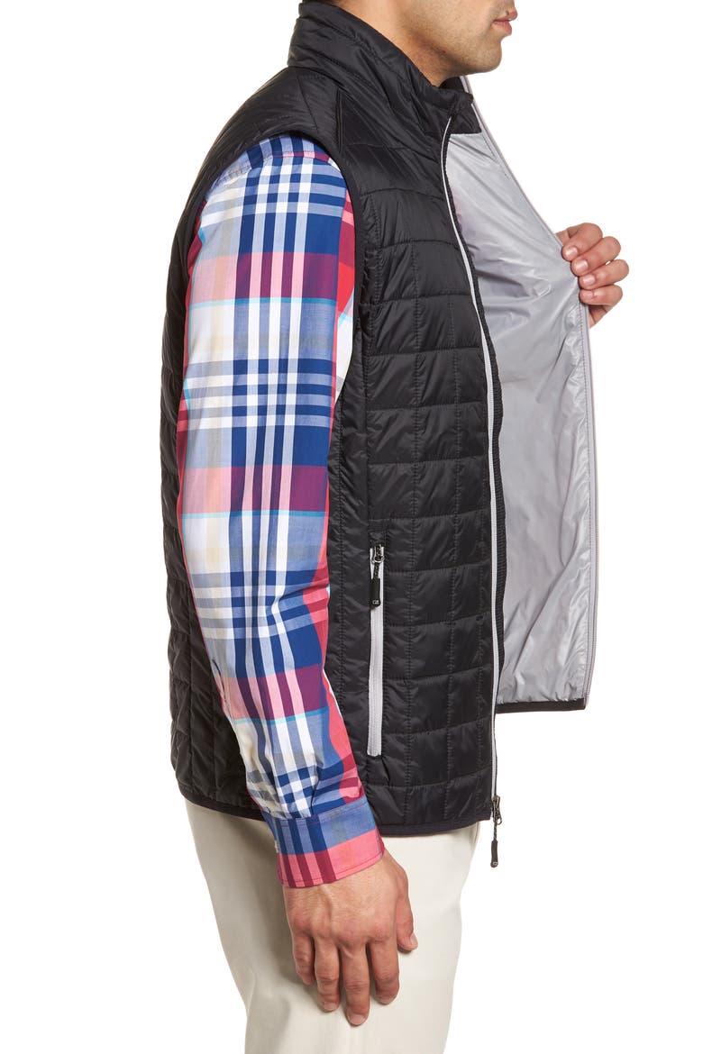 Rainier PrimaLoft® Vest, Alternate, color, BLACK