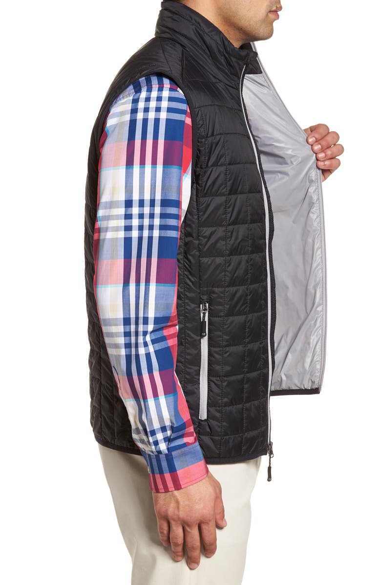 Cutter & Buck Rainier PrimaLoft<sup>®</sup> Vest, Alternate, color, Black