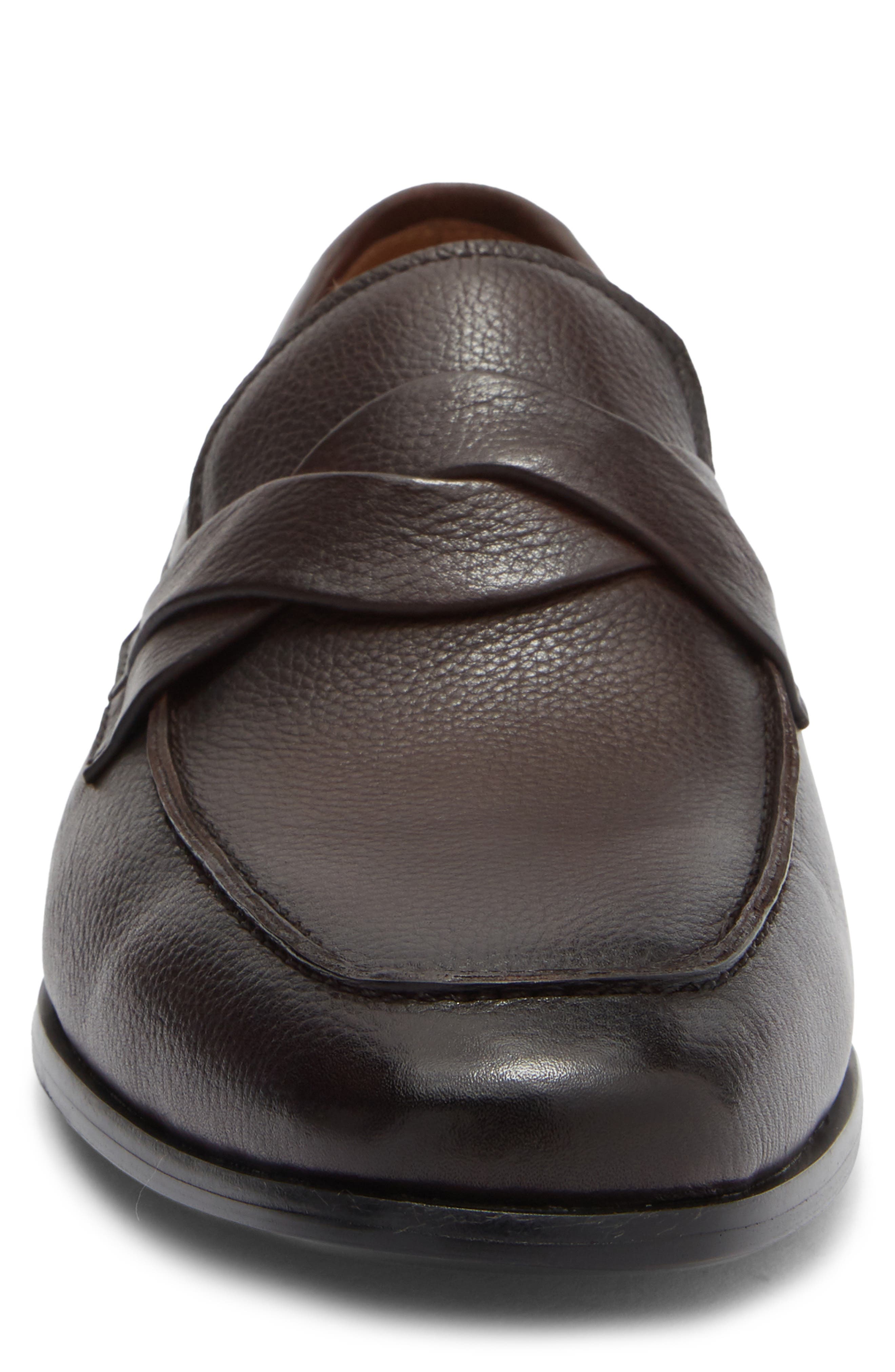 Chevoit Loafer, Alternate, color, BROWN