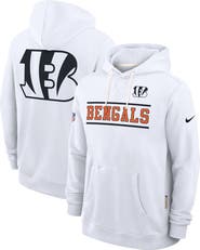 Nike Men's Nike White Cincinnati Bengals Standard Issue Replay Officials Alternate Dri-FIT Hoodie