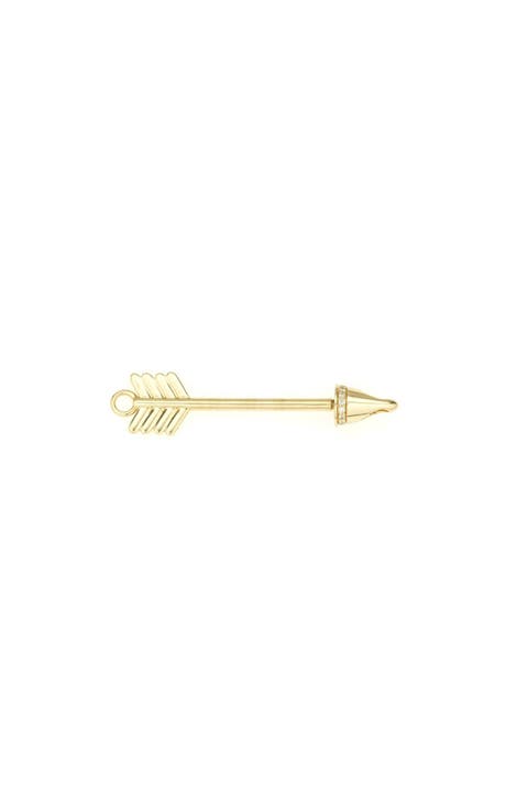 Mini Diamond Arrow Pendant Charm