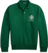 Polo Ralph Lauren Relaxed Fit Fleece Graphic Polo Sweatshirt
