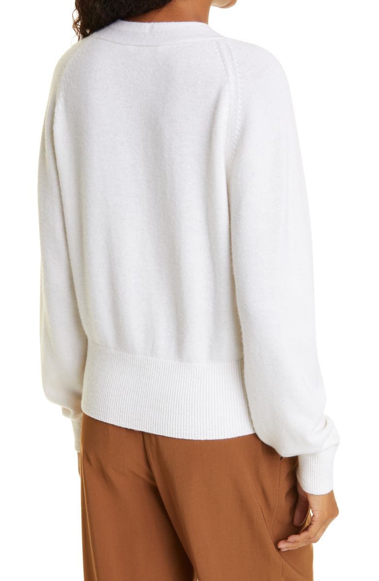 Vince Raglan Sleeve Wool & Cashmere Cardigan, Alternate, color, 