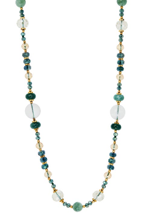 Multi Strand Gemstone Necklace