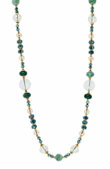 Multi Strand Gemstone Necklace