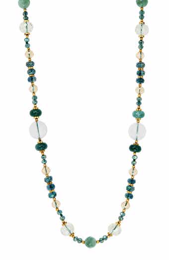 Multi Strand Gemstone Necklace