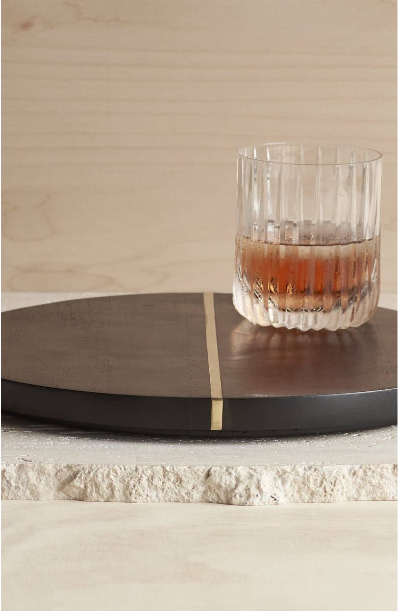 The Collective Small Serving Tray, Main, color, Ebony