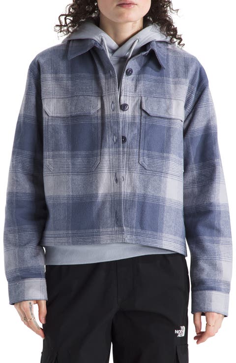 Valley Plaid Organic Cotton Flannel Shirt Jacket