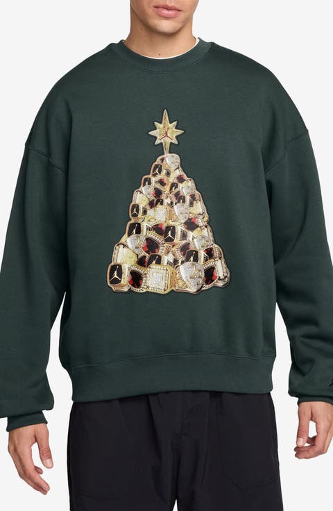 Holiday Tree Graphic Sweatshirt