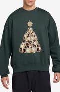 Jordan Holiday Tree Graphic Sweatshirt