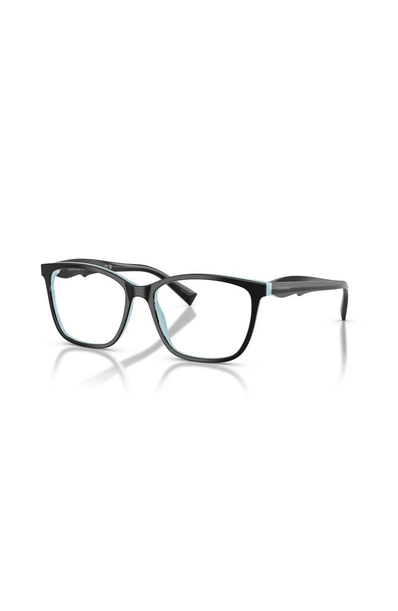 Tiffany & Co. 54mm Square optical glasses, Main, color, Black