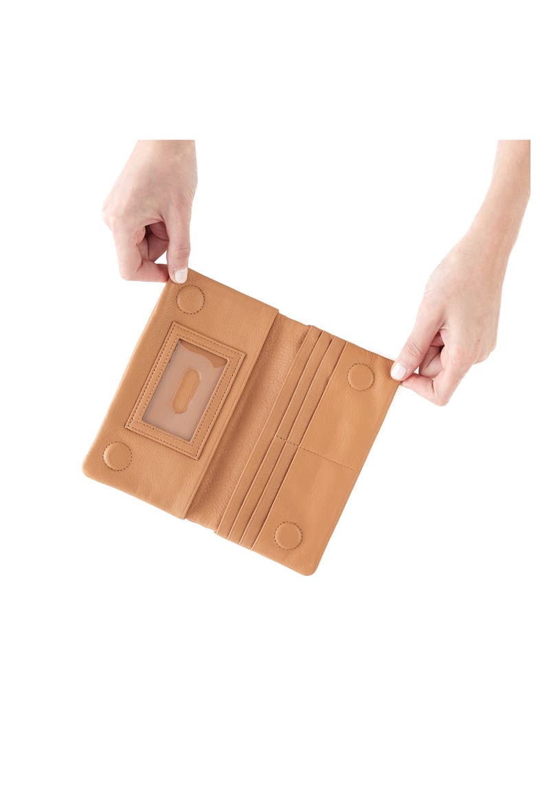 Lumen Leather Bifold Wallet, Alternate, color, SANDSTORM