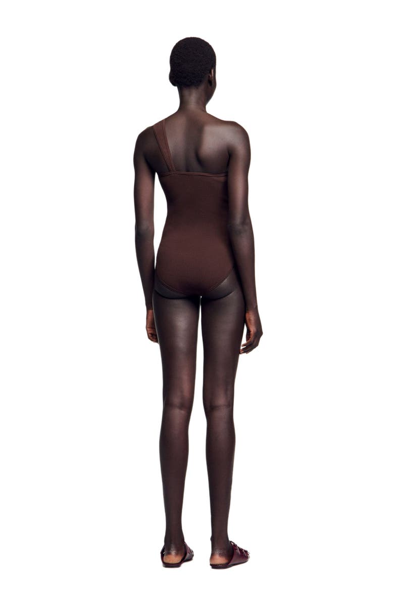 SANDRO Asymmetric leotard with bead detail, Alternate, color,