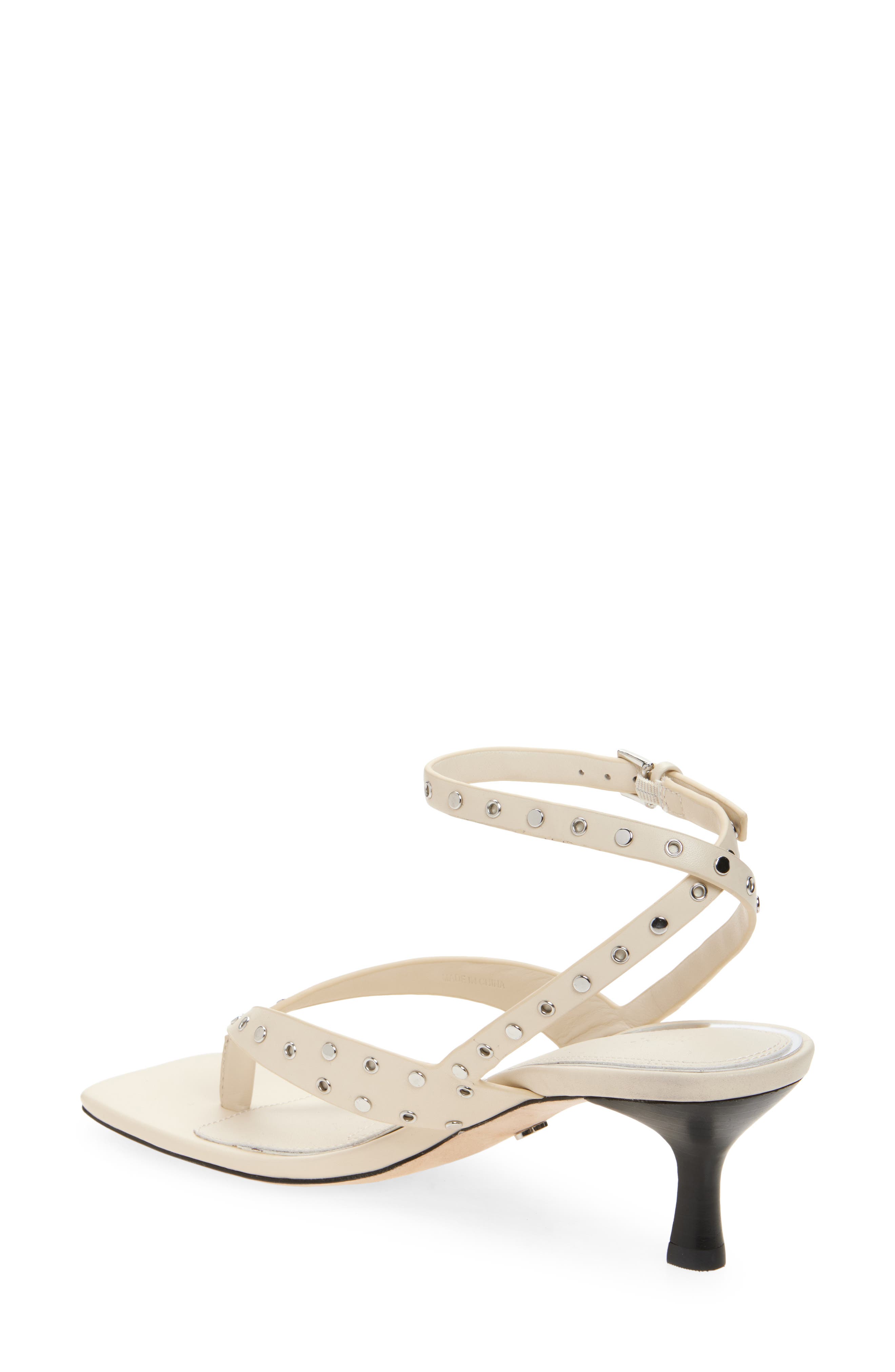 Emmy Ankle Strap Sandal, Alternate, color, BONE