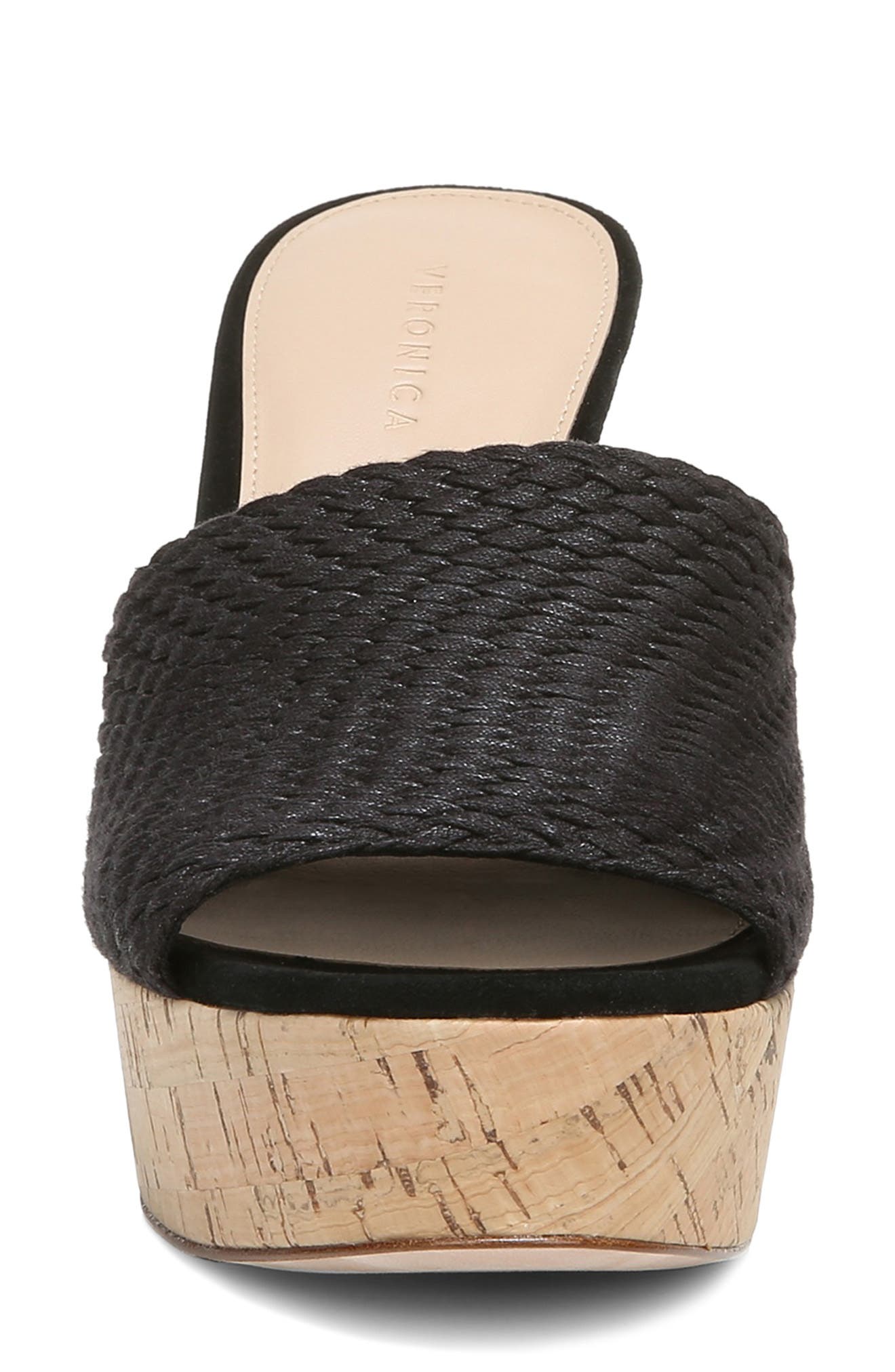 Veronica Beard Dali Woven Platform Wedge Sandal, Alternate, color, 
