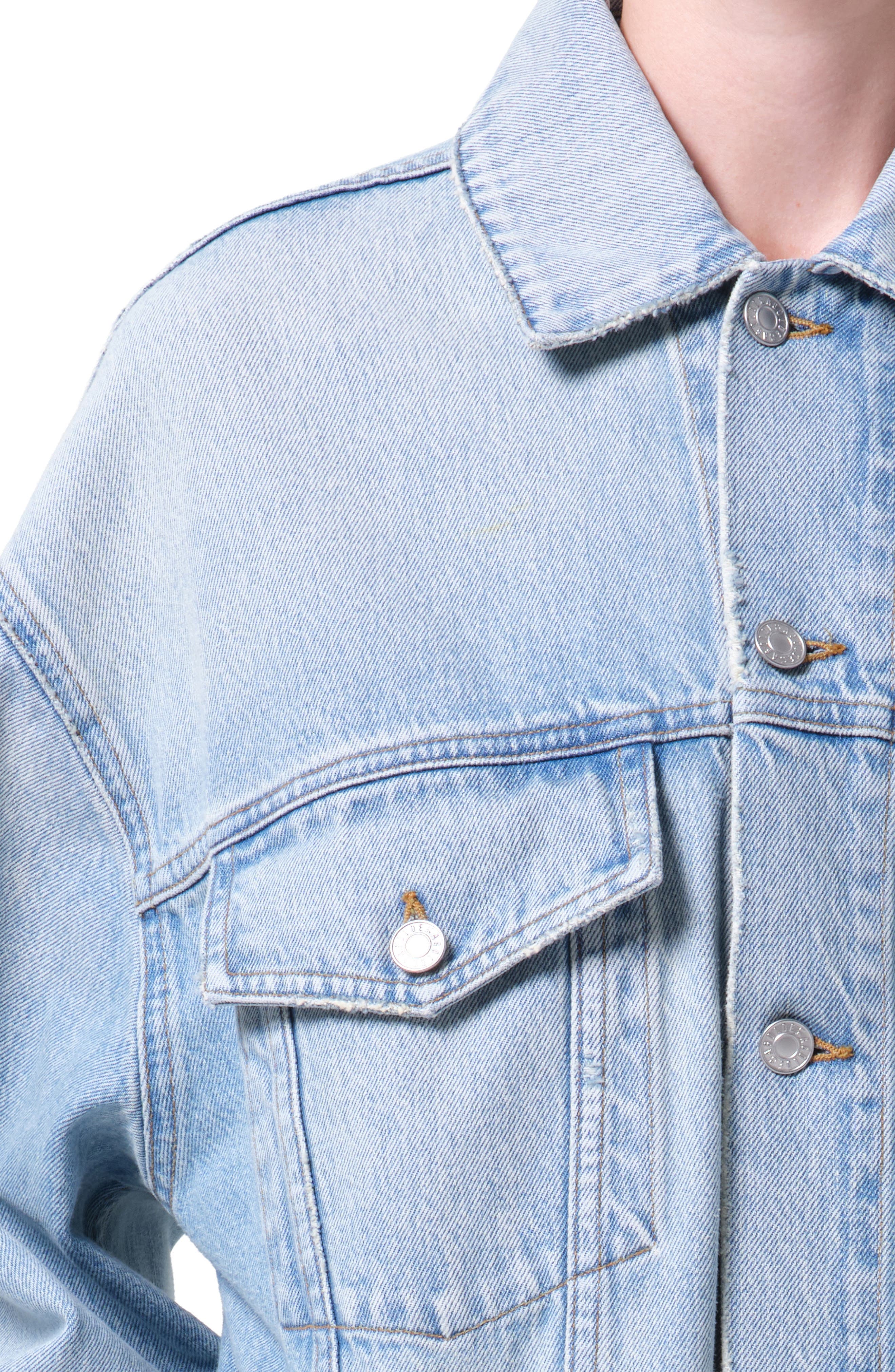 Evin Oversize Denim Trucker Jacket (Women) | Nordstrom