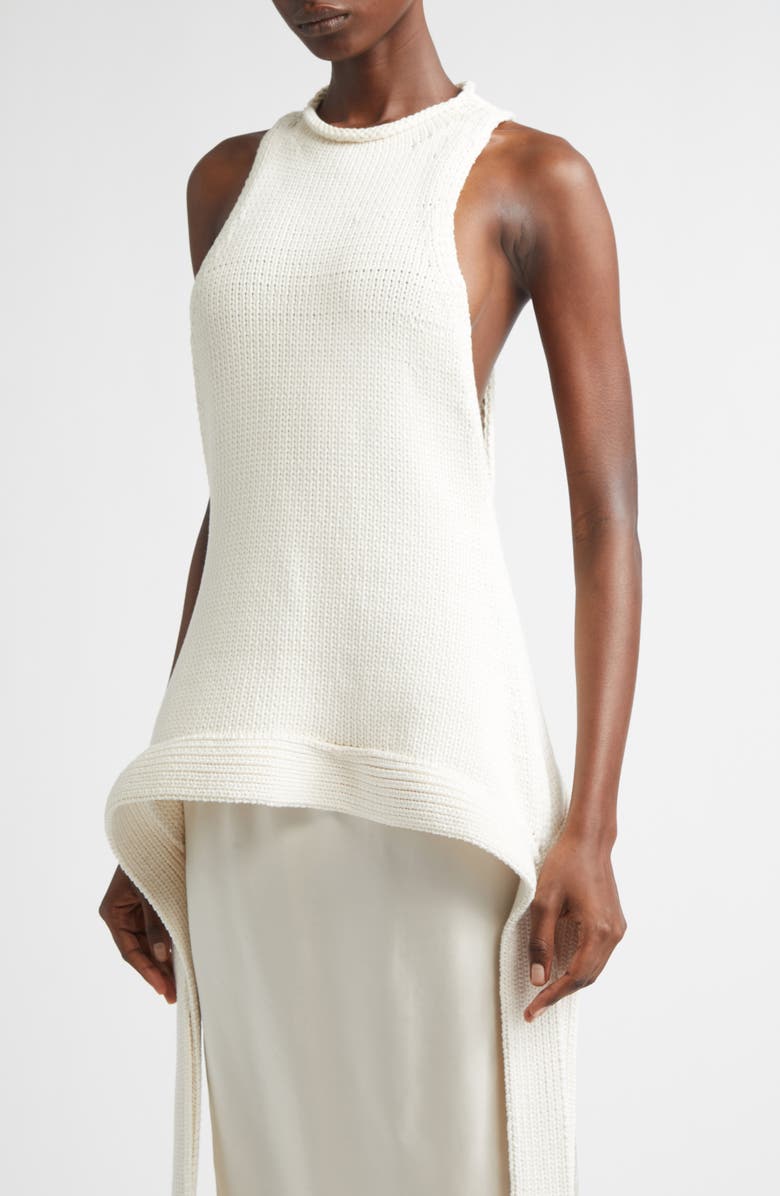 Aisling Camps Jil Sleeveless Sweater, Alternate, color, Ivory