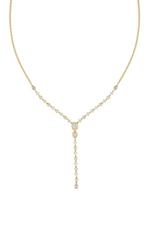 Monaco Diamond Y-Necklace