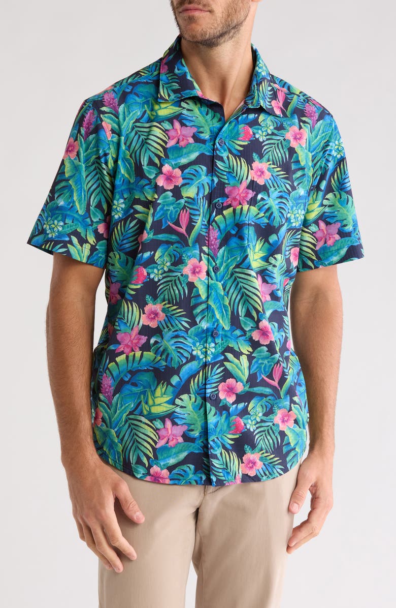 Tommy Bahama Bahama Coast La Cruz Floral Shirt, Main, color, 