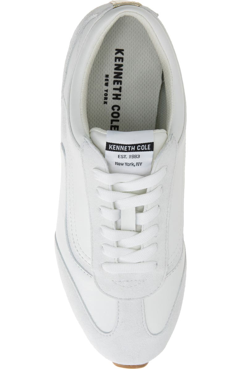 Kenneth Cole Alma Sneaker, Alternate, color, White Leather