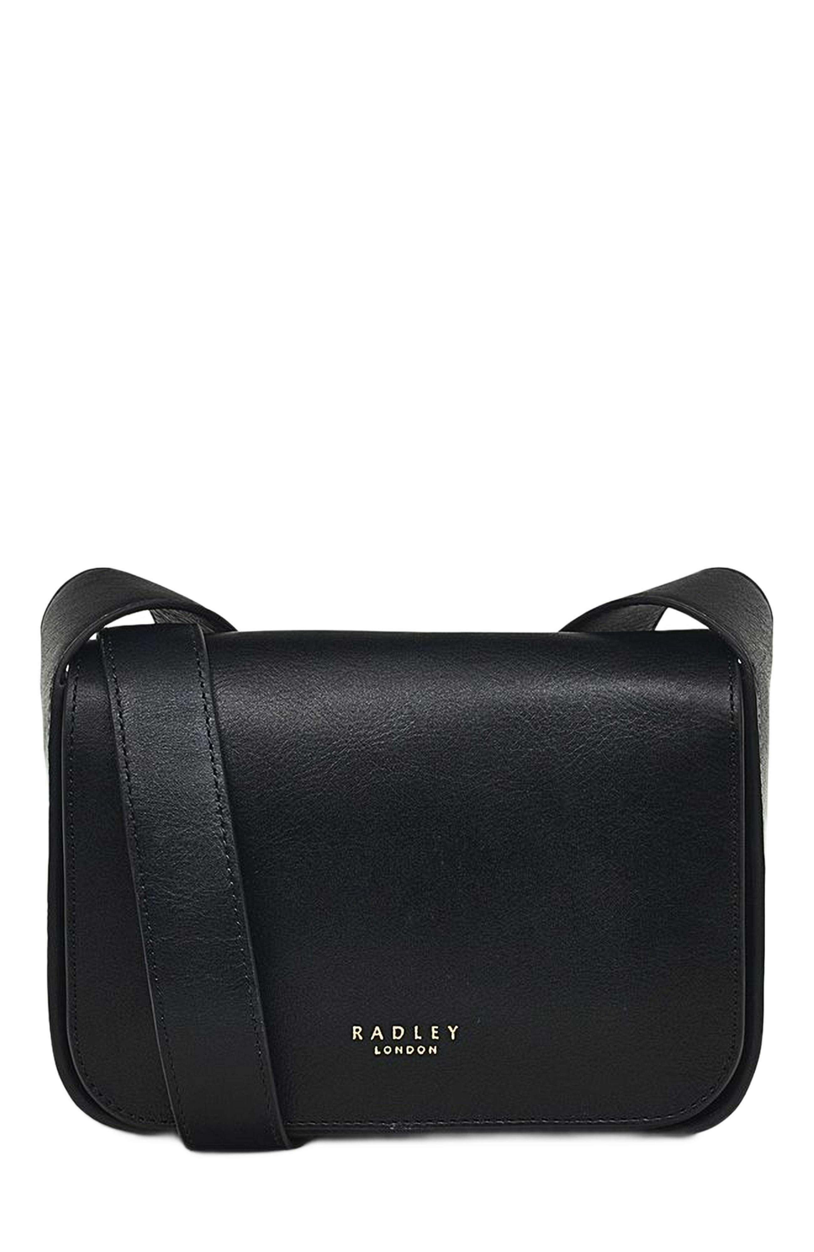 Radley Westwell Lane Small Flapover Crossbody Bag, Main, color, Black