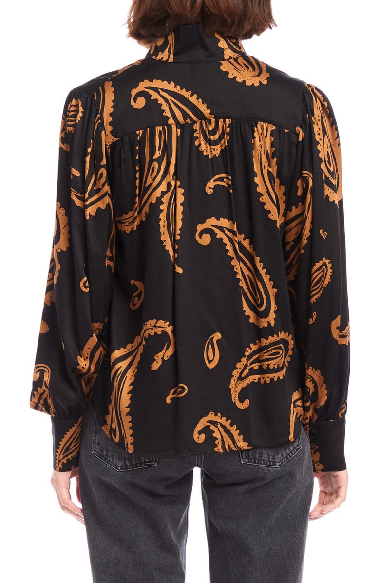 FIFTEEN TWENTY Chloe Paisley Print Button-Up Shirt, Alternate, color, 