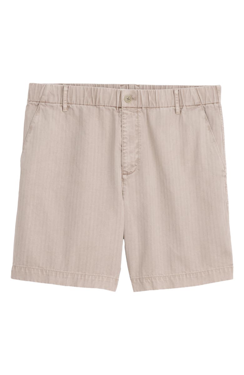 Alex Mill Pull-On Cotton Shorts, Alternate, color, Faded Grey