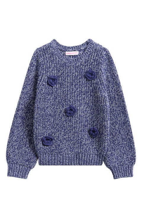 Kids' 3D Flower Sweater (Little Kid)