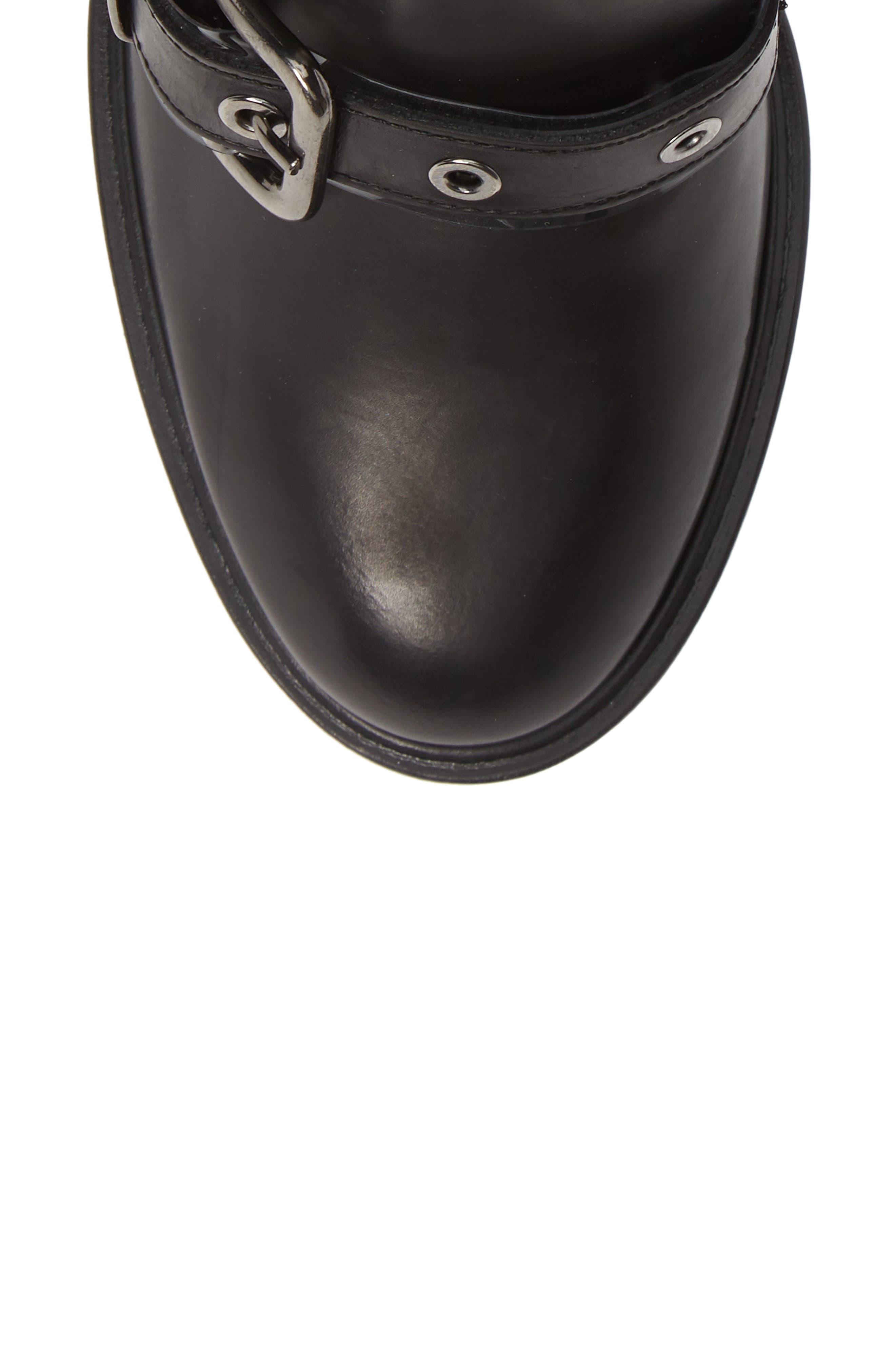 AGL Double Belt Combat Bootie, Alternate, color, 