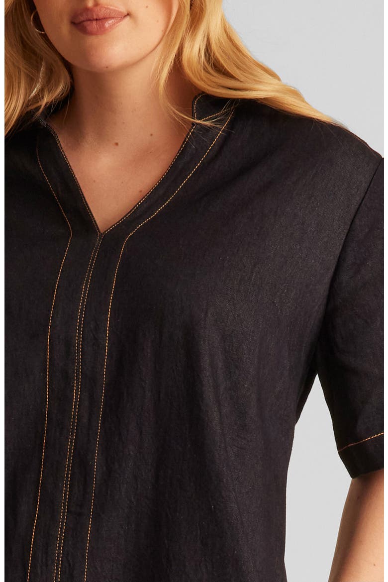 Avah Dress, Alternate, color, INDIGO NOIR