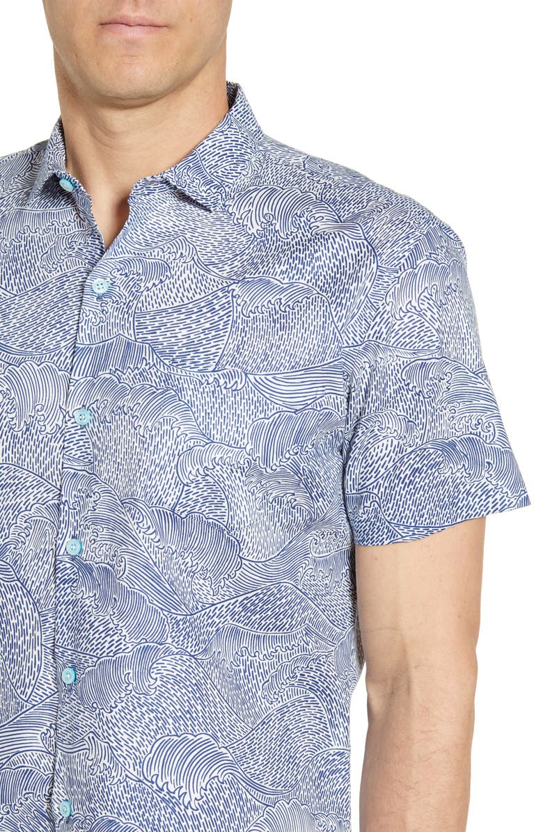 Tori Richard Tendensea Regular Fit Shirt, Alternate, color, White